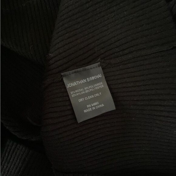 Jonathan Simkhai Mila Puff-Sleeve Sweater size L - Picture 7 of 7